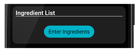 Image of the ingredient list