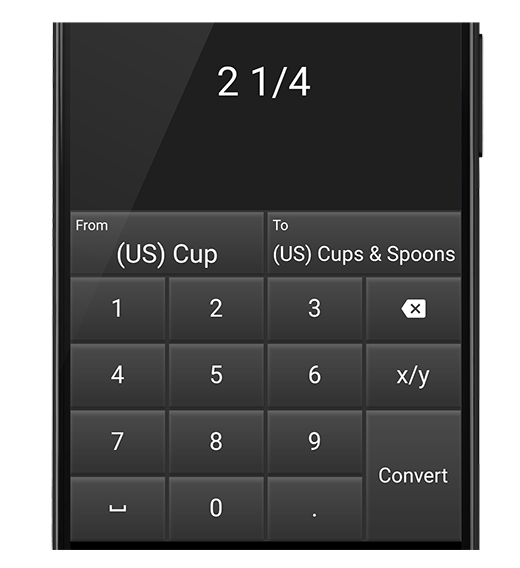 Image of fraction keyboard